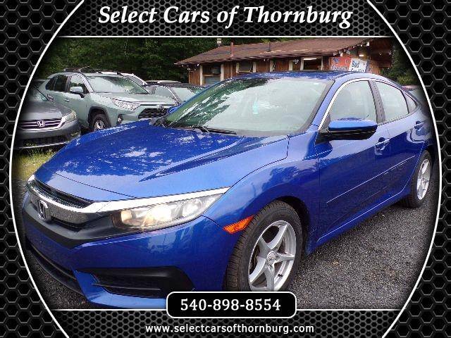 2017 Honda Civic EX — Sedan — 80,864 mi — Fredericksburg, VA