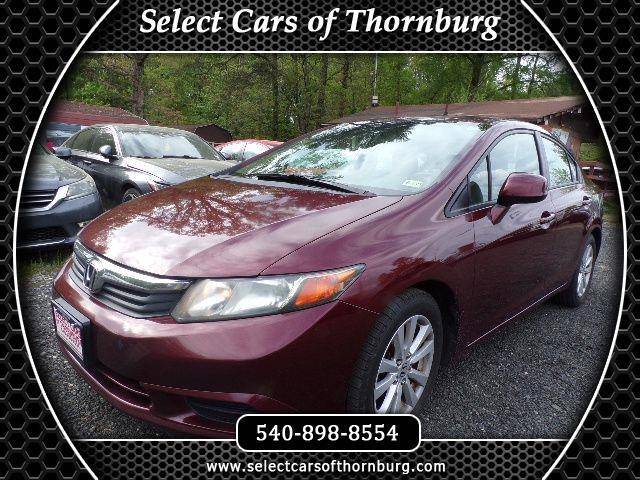 2012 Honda Civic EX — Sedan — 177,821 mi — Fredericksburg, VA
