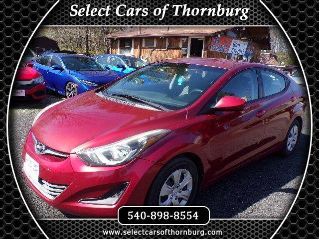 2016 Hyundai Elantra SE — Sedan — 80,937 mi — Fredericksburg, VA