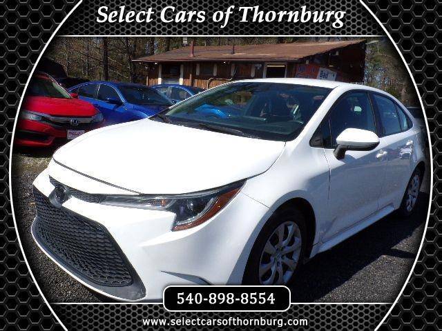 2021 Toyota Corolla LE — Sedan — 77,089 mi — Fredericksburg, VA