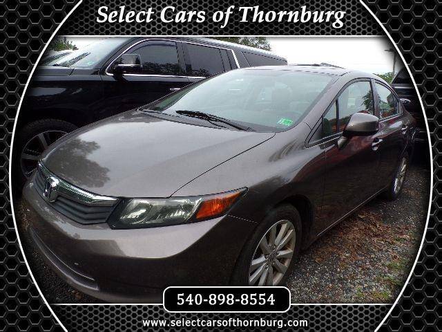 2012 Honda Civic EX — Sedan — 117,534 mi — Fredericksburg, VA