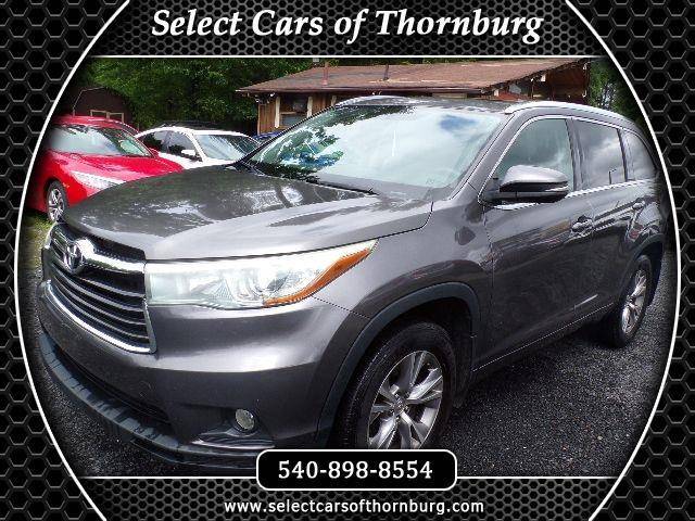 2015 Toyota Highlander XLE — SUV — 174,690 mi — Fredericksburg, VA