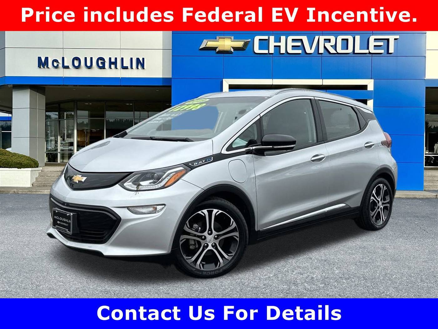 2019 Chevrolet Bolt EV Premier — Hatchback — 12,025 mi — Milwaukie, OR
