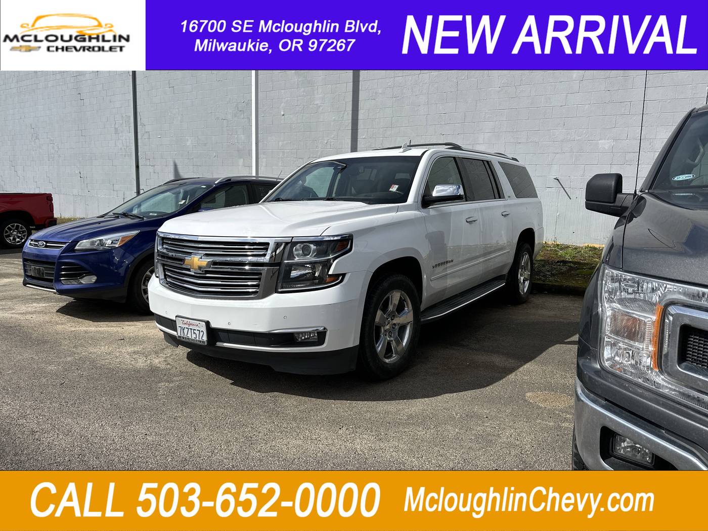 2015 Chevrolet Suburban LTZ — SUV — 173,386 mi — Milwaukie, OR