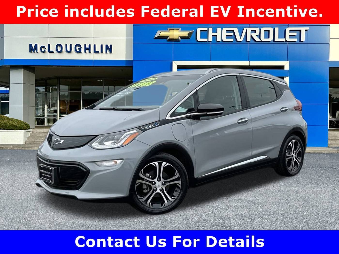 2019 Chevrolet Bolt EV Premier — Hatchback — 7,190 mi — Milwaukie, OR