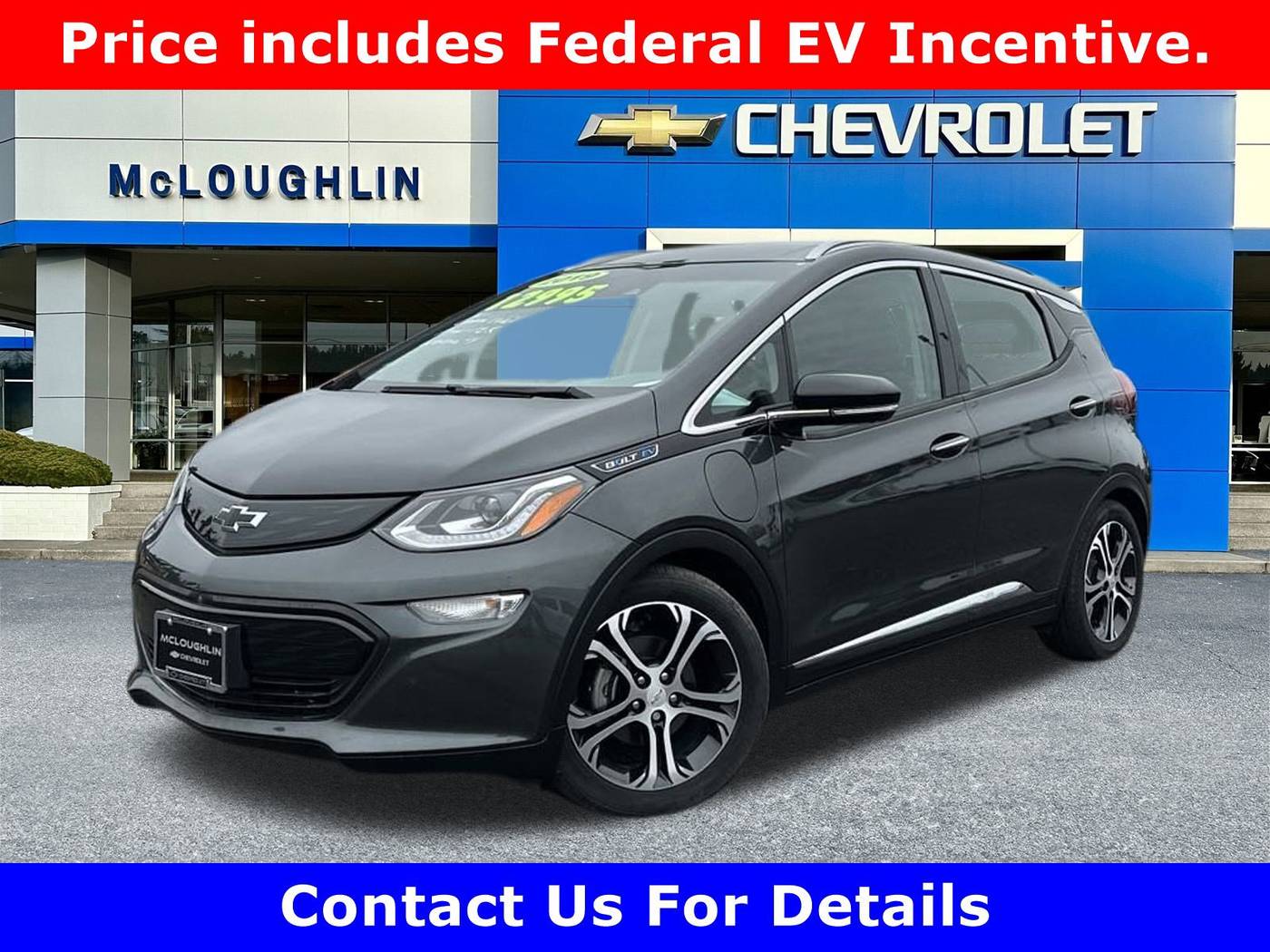 2019 Chevrolet Bolt EV Premier — Hatchback — 16,695 mi — Milwaukie, OR