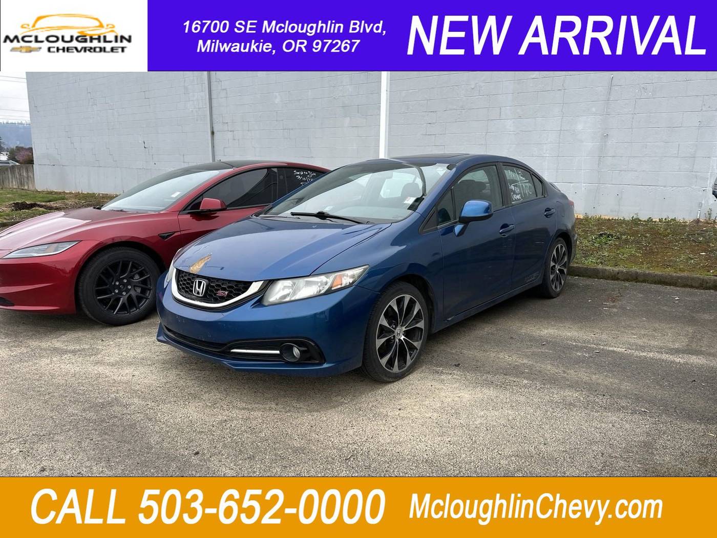 2013 Honda Civic Si — Sedan — 114,739 mi — Milwaukie, OR