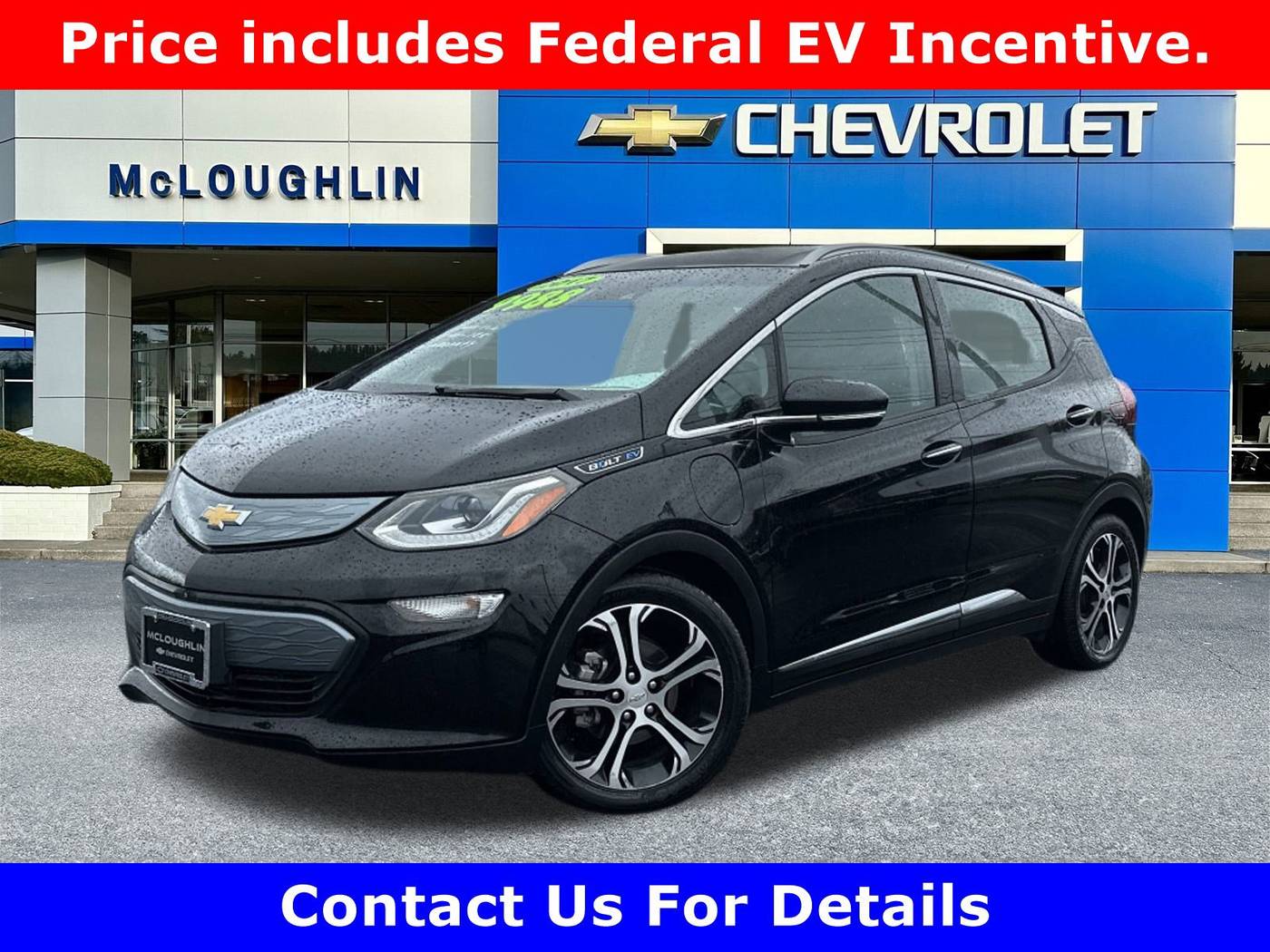 2017 Chevrolet Bolt EV Premier — Hatchback — 27,385 mi — Milwaukie, OR