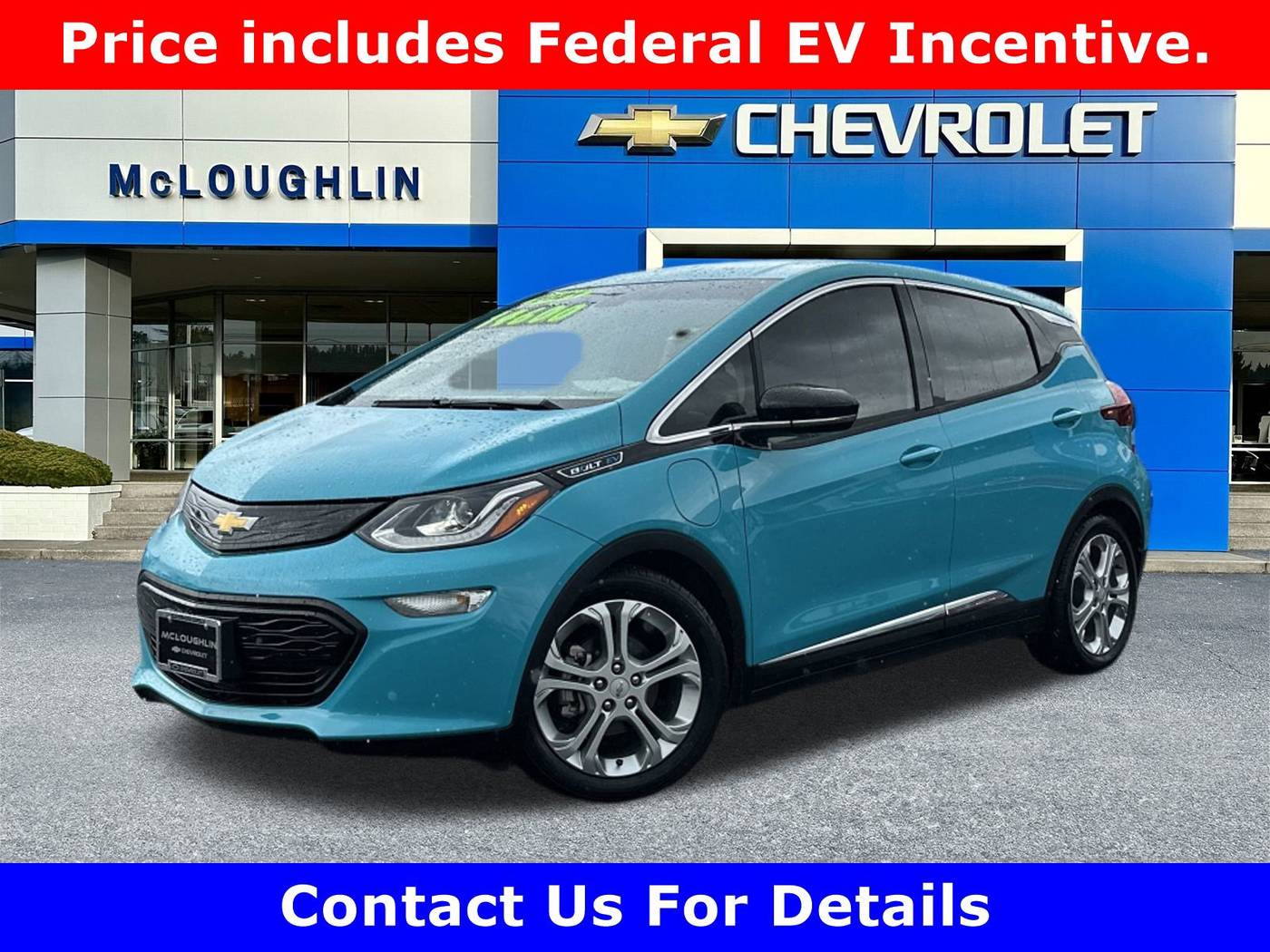 2021 Chevrolet Bolt EV LT — Hatchback — 8,857 mi — Milwaukie, OR