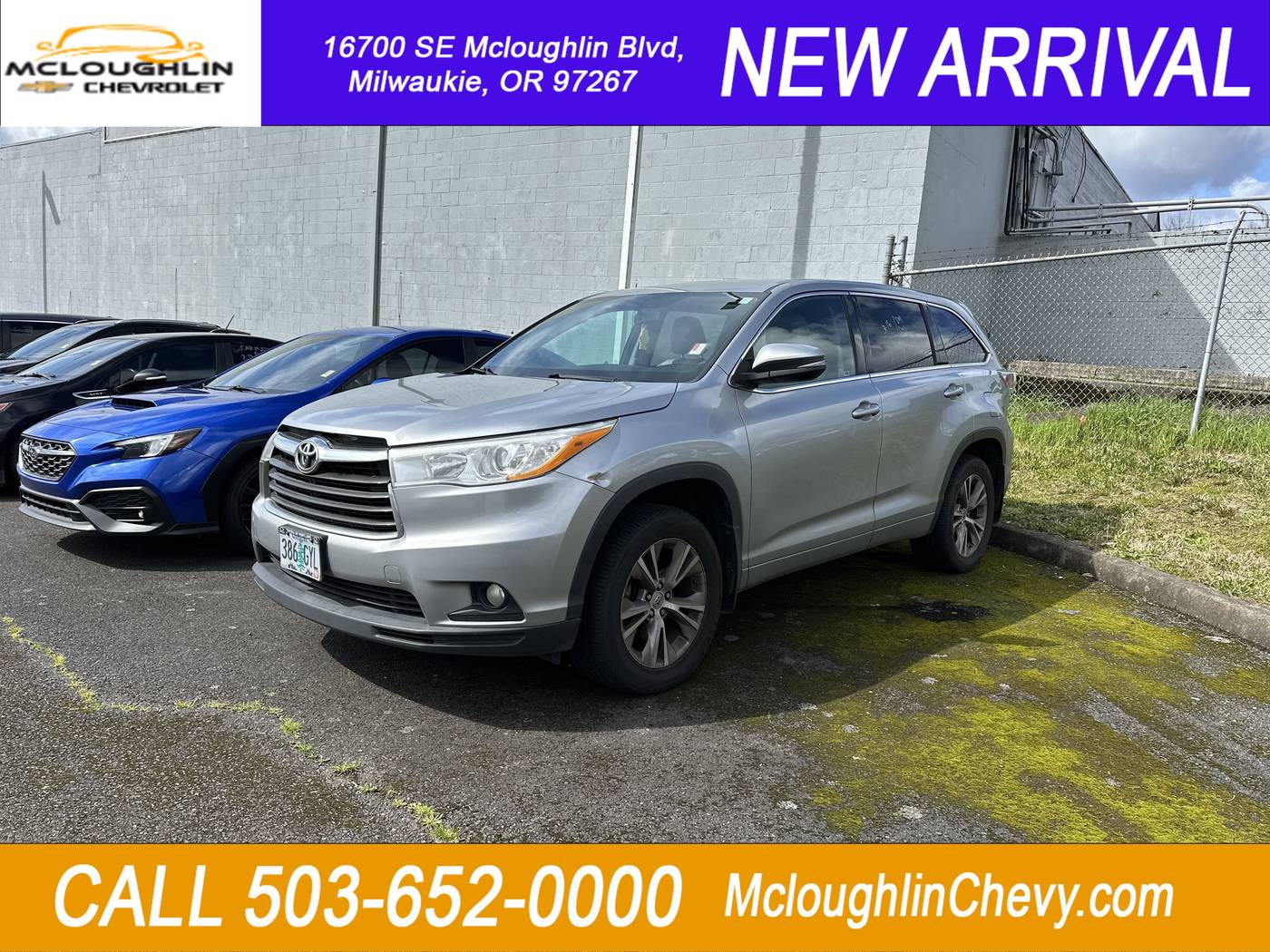 2014 Toyota Highlander LE Plus — SUV — 146,716 mi — Milwaukie, OR