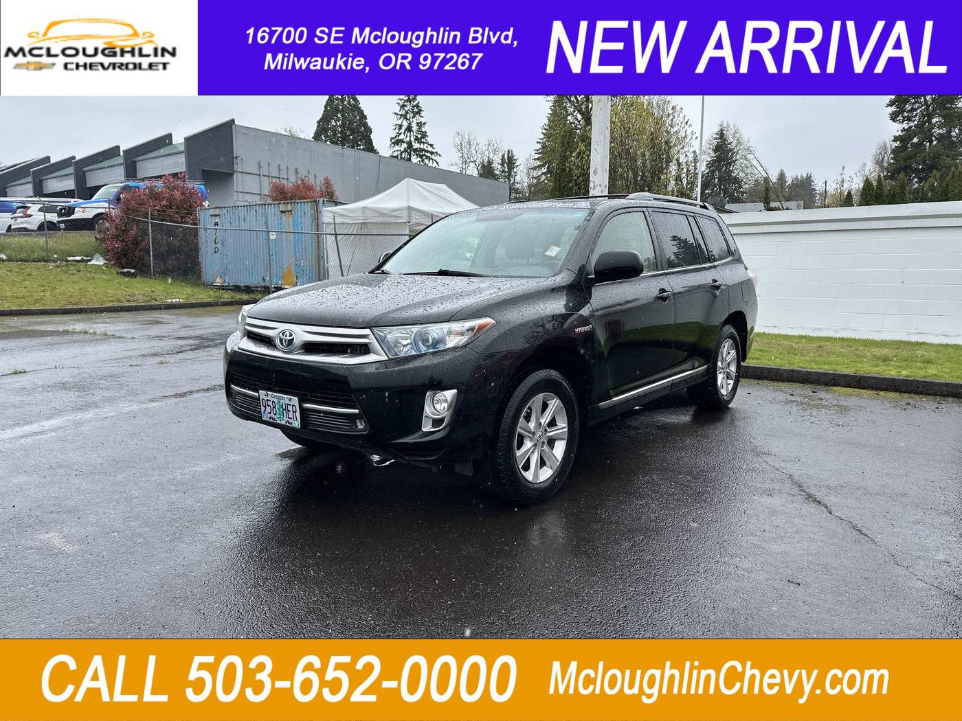 2013 Toyota Highlander Hybrid — SUV — 140,288 mi — Milwaukie, OR