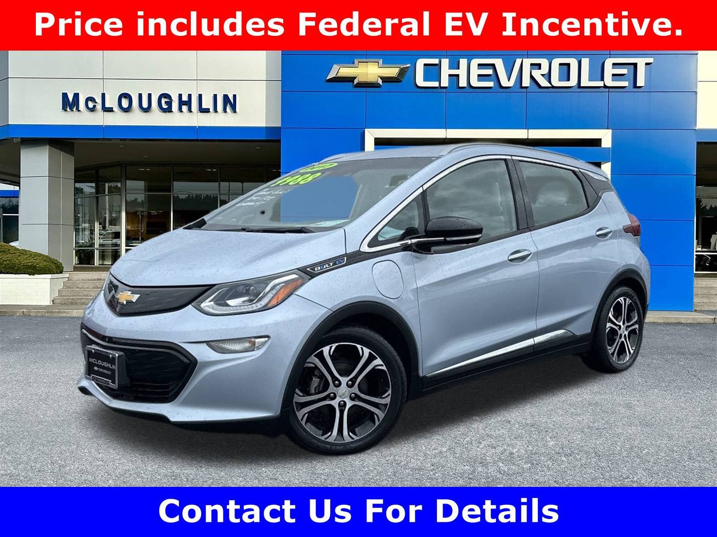 2017 Chevrolet Bolt EV Premier — Hatchback — 25,015 mi — Milwaukie, OR