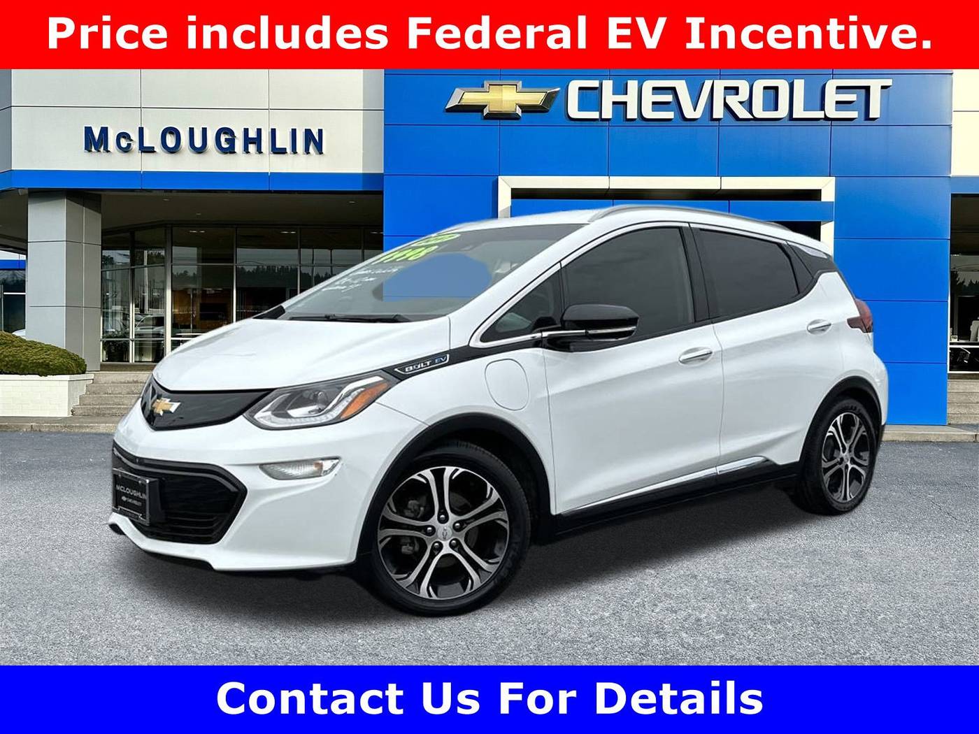 2017 Chevrolet Bolt EV Premier — Hatchback — 40,308 mi — Milwaukie, OR