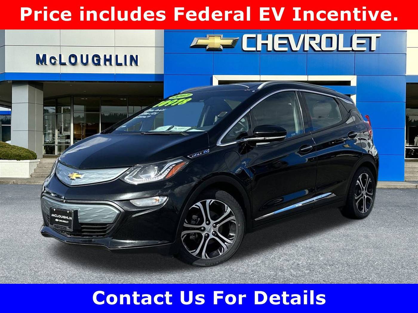 2017 Chevrolet Bolt EV Premier — Hatchback — 30,037 mi — Milwaukie, OR