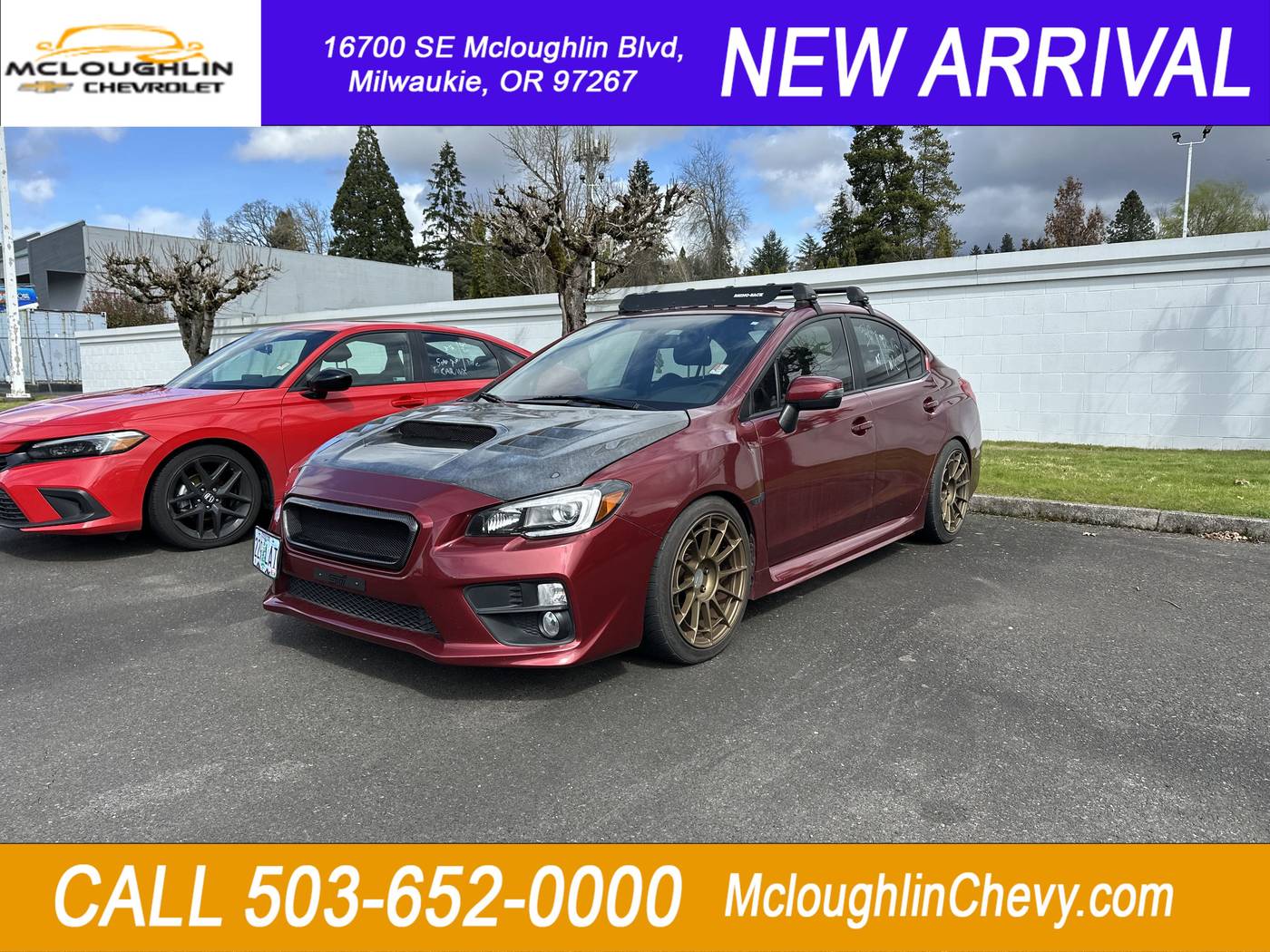 2017 Subaru WRX STI — Sedan — 59,098 mi — Milwaukie, OR