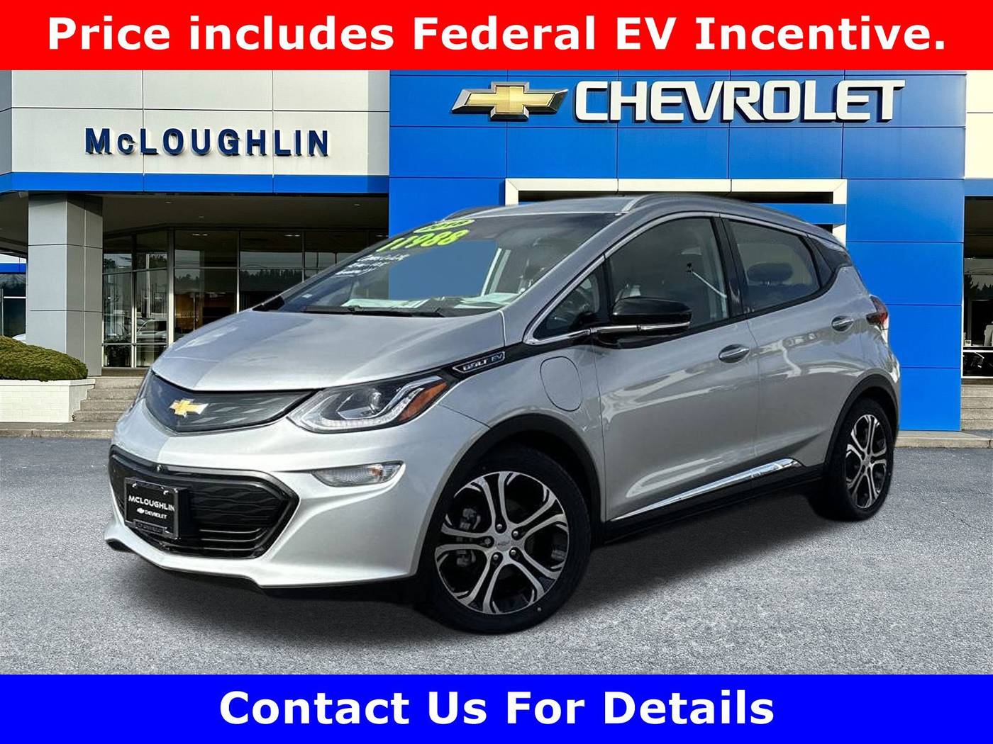 2018 Chevrolet Bolt EV Premier — Hatchback — 14,293 mi — Milwaukie, OR
