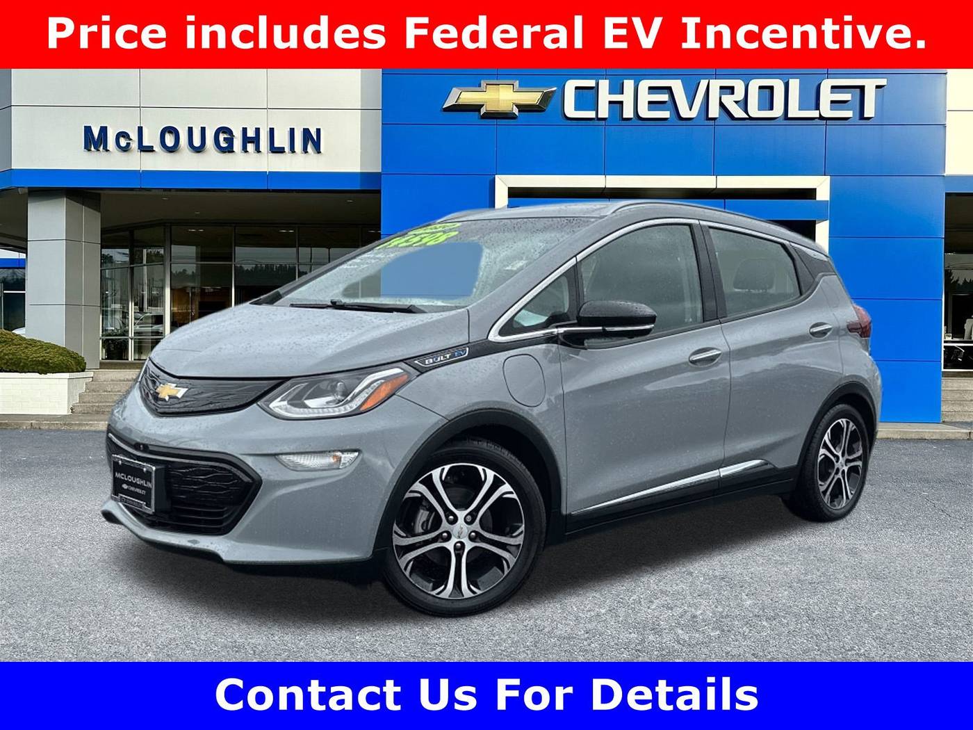 2020 Chevrolet Bolt EV Premier — Hatchback — 9,639 mi — Milwaukie, OR