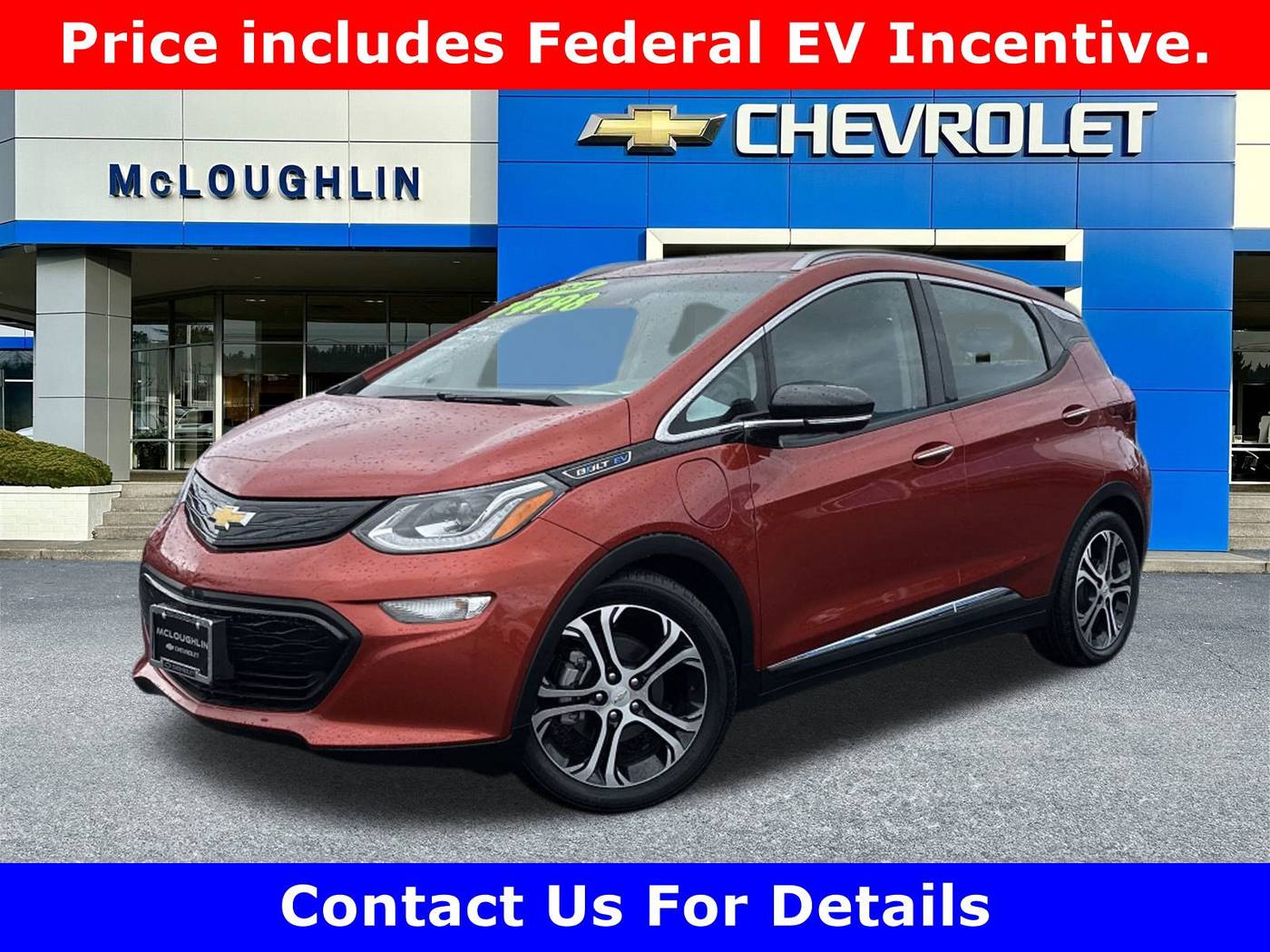 2021 Chevrolet Bolt EV Premier — Hatchback — 14,398 mi — Milwaukie, OR