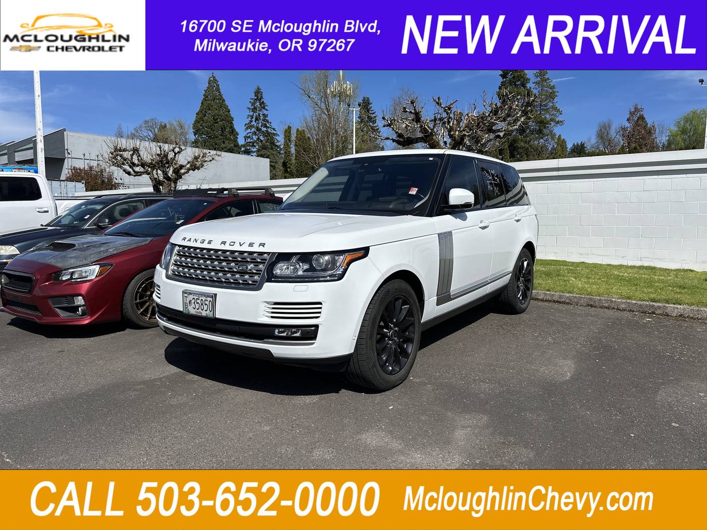 2016 Land Rover Range Rover Diesel HSE — SUV — 85,896 mi — Milwaukie, OR
