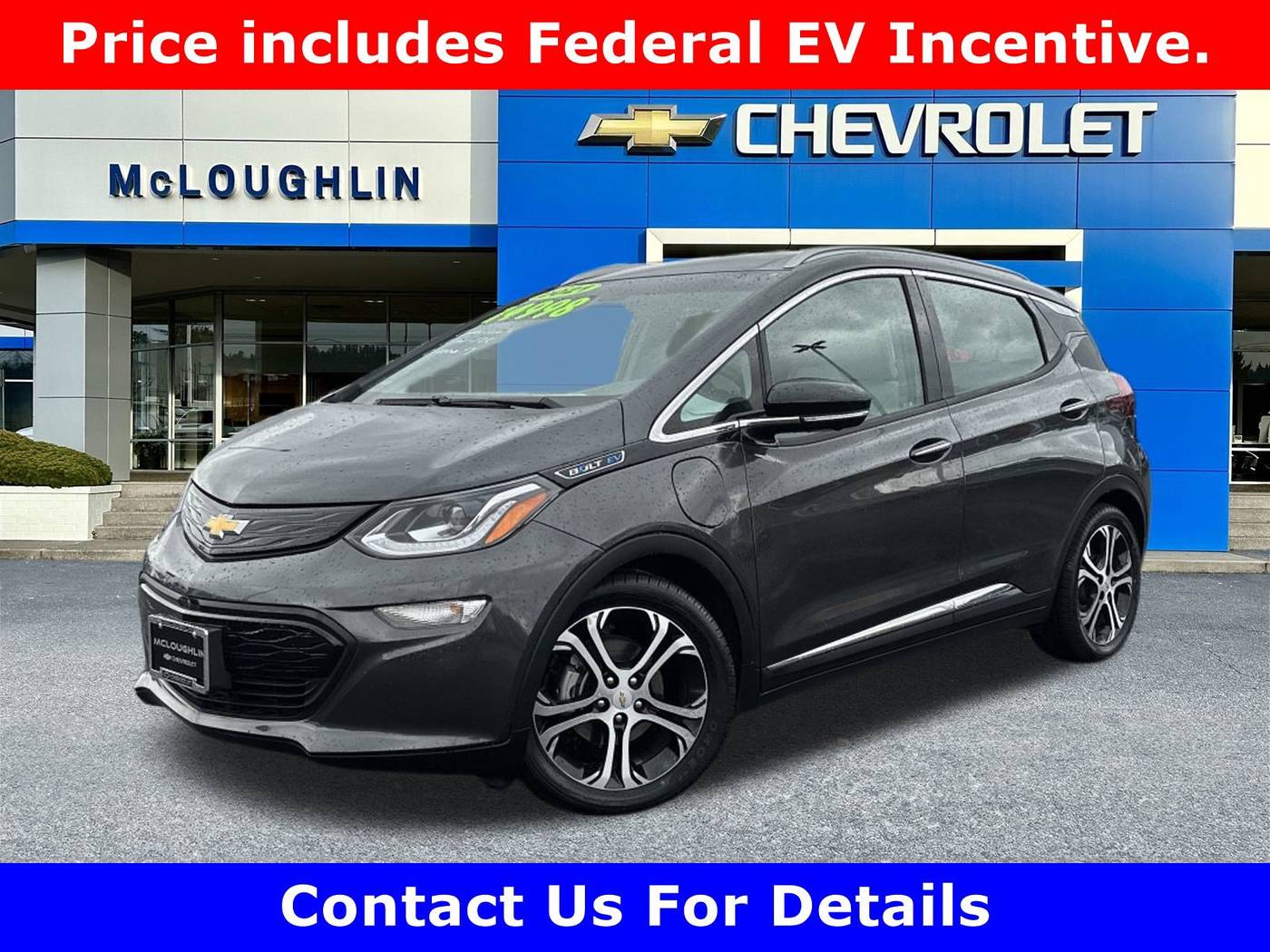 2021 Chevrolet Bolt EV Premier — Hatchback — 18,207 mi — Milwaukie, OR