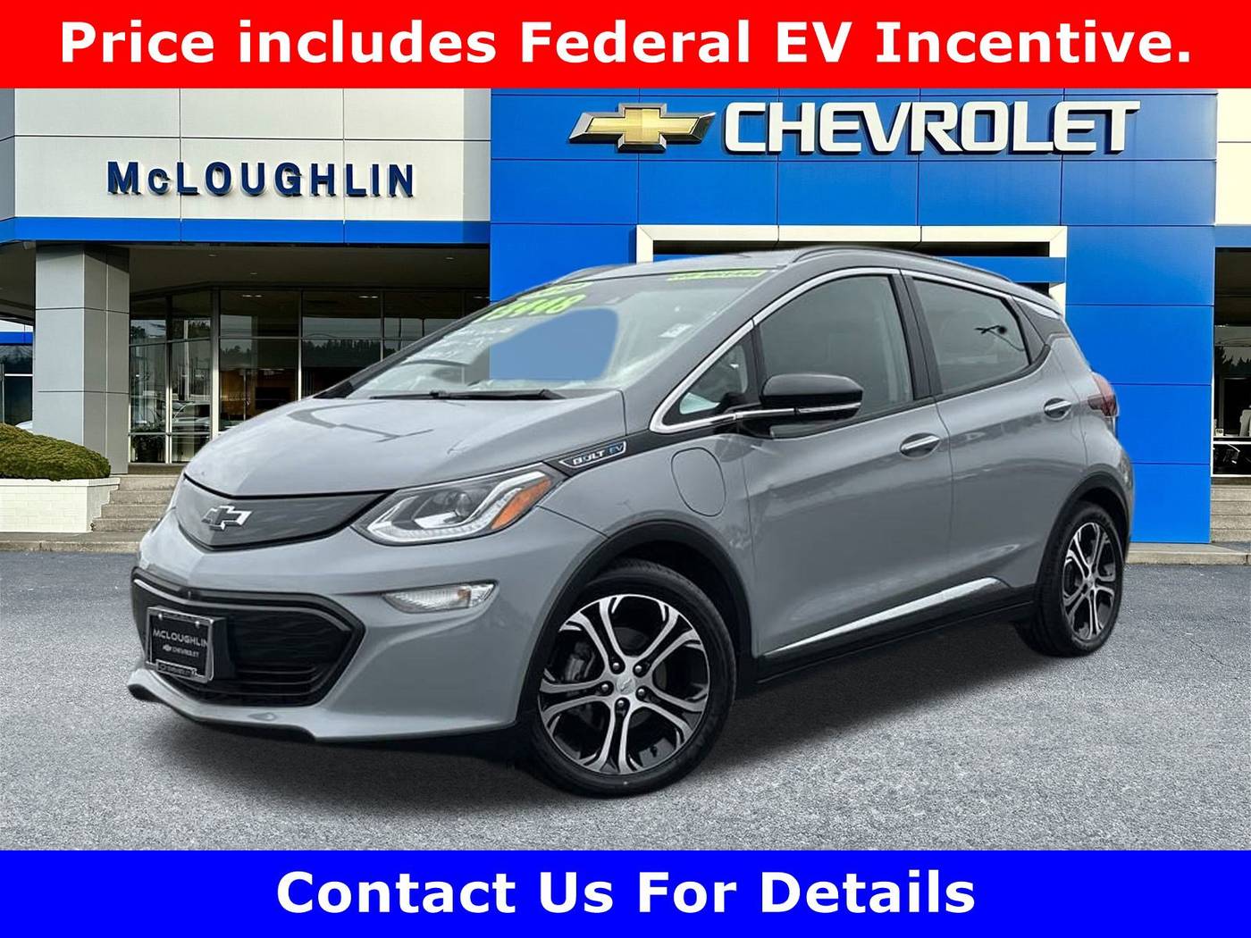 2019 Chevrolet Bolt EV Premier — Hatchback — 17,354 mi — Milwaukie, OR