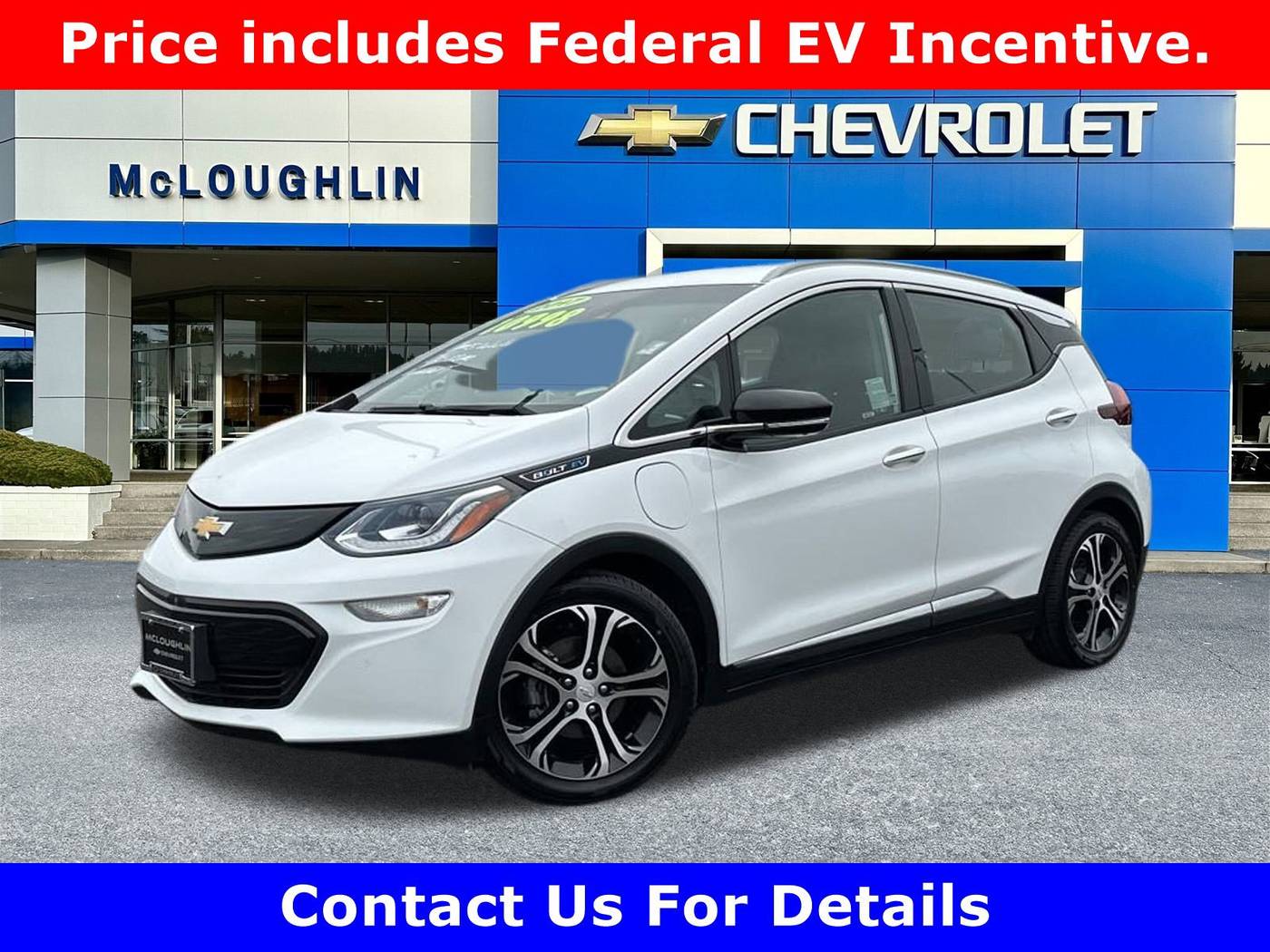 2017 Chevrolet Bolt EV Premier — Hatchback — 25,773 mi — Milwaukie, OR