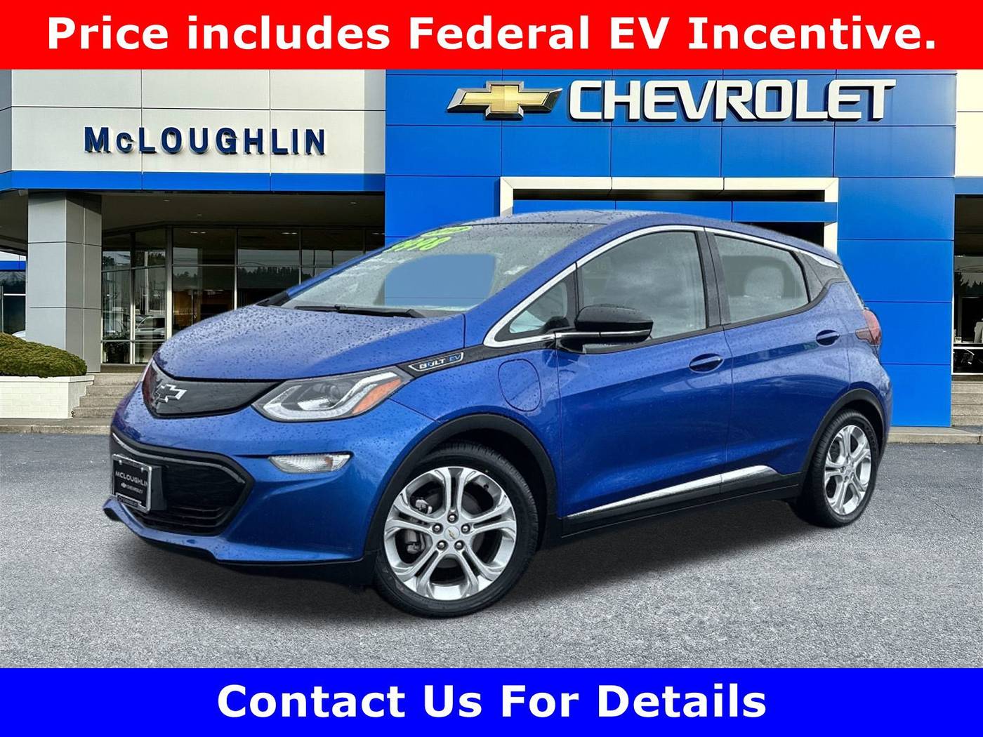 2018 Chevrolet Bolt EV LT — Hatchback — 39,101 mi — Milwaukie, OR