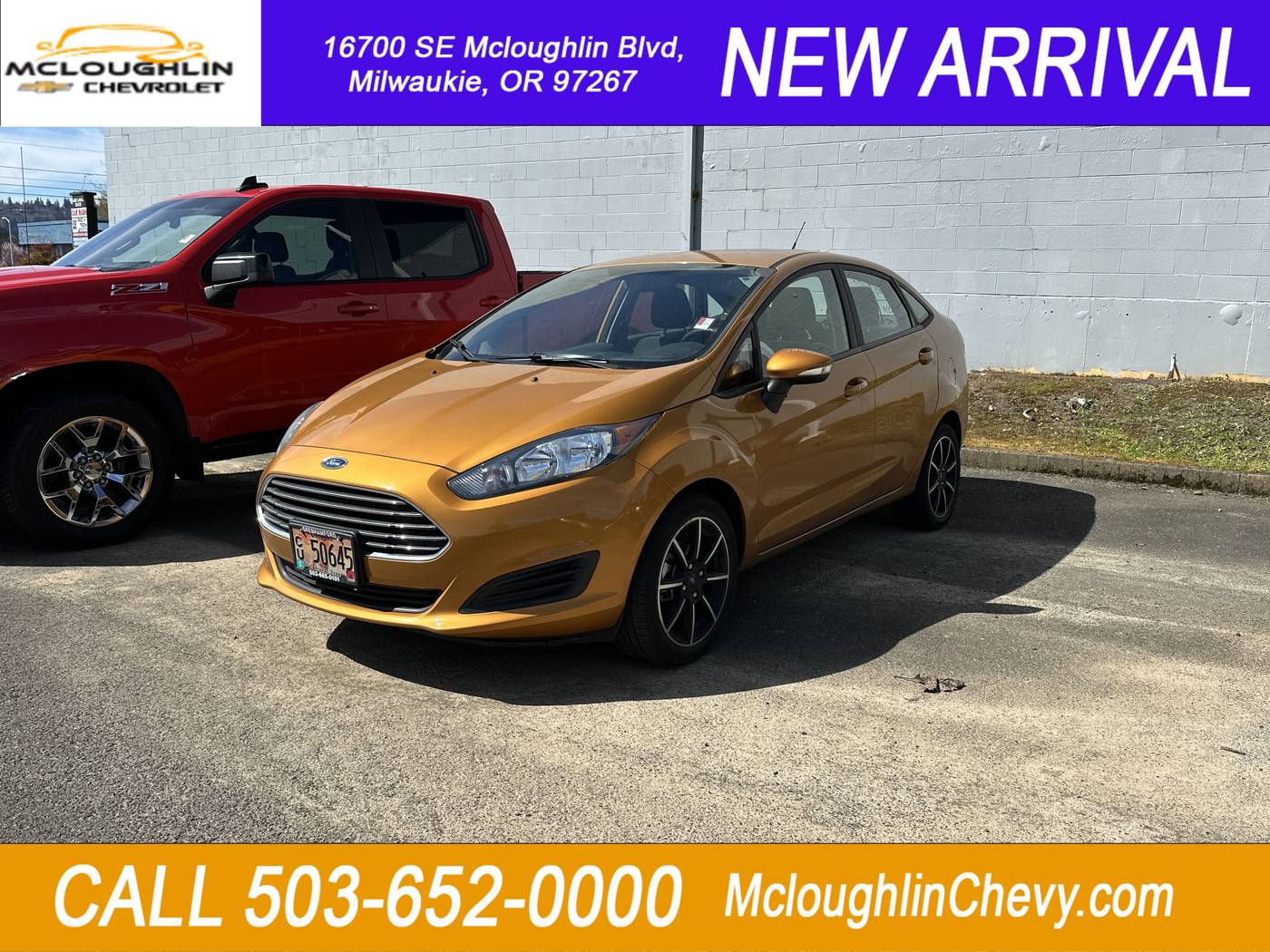 2016 Ford Fiesta SE — Sedan — 28,089 mi — Milwaukie, OR