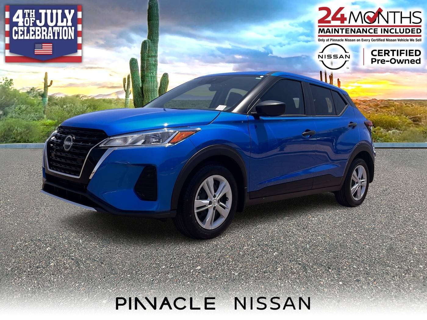 2024 Nissan Kicks S — SUV — 3,666 mi — Scottsdale, AZ