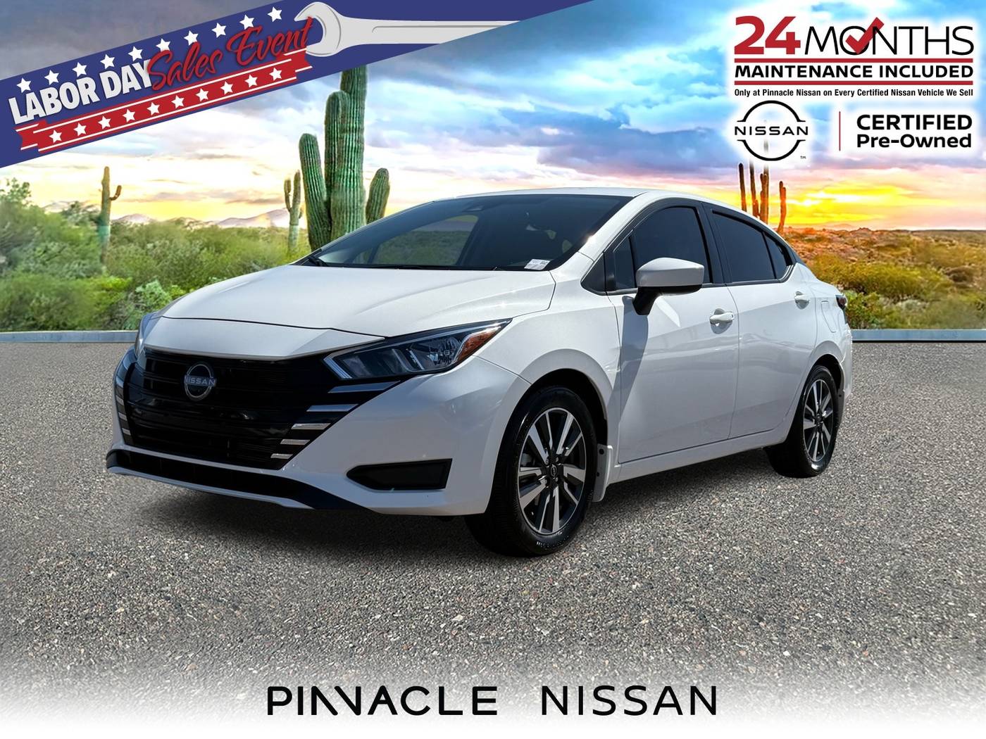 2024 Nissan Versa SV — Sedan — 1,086 mi — Scottsdale, AZ