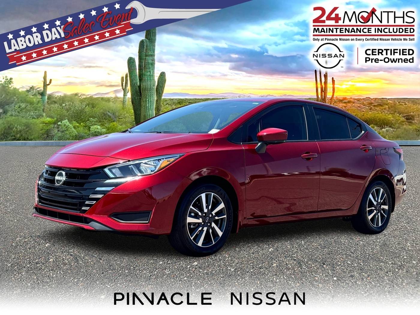 2024 Nissan Versa SV — Sedan — 2,205 mi — Scottsdale, AZ