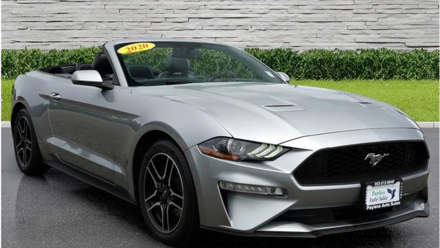 2020 Ford Mustang EcoBoost Premium — Convertible — 72,781 mi — Lakewood, WA
