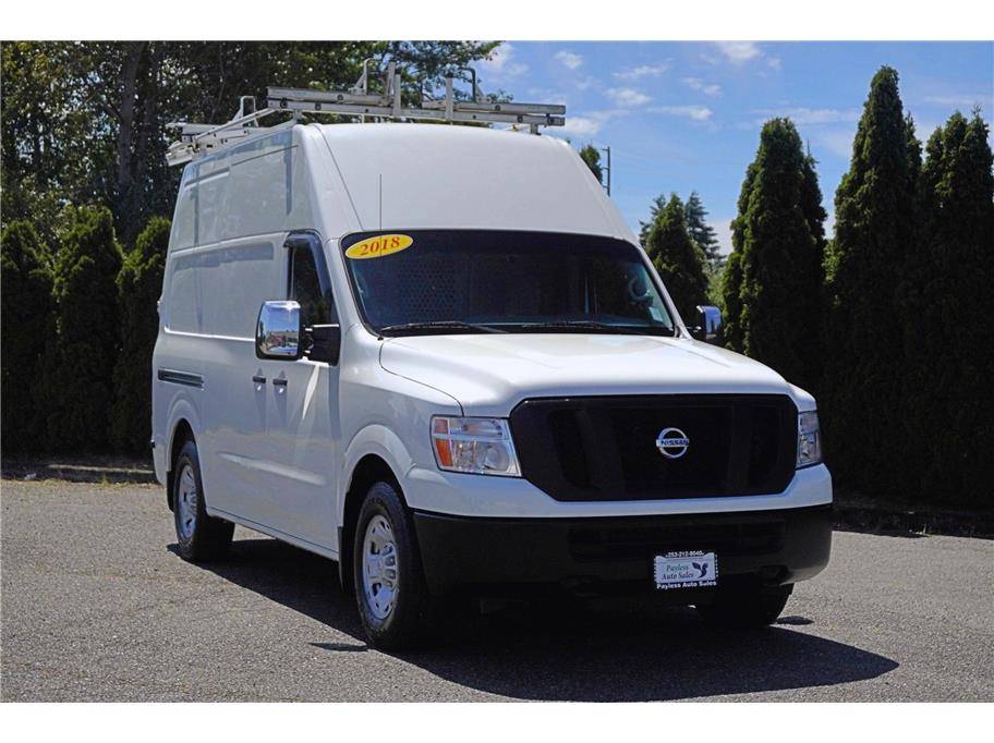 2018 Nissan NV Cargo NV3500 HD SV — Cargo Van — 129,034 mi — Lakewood, WA