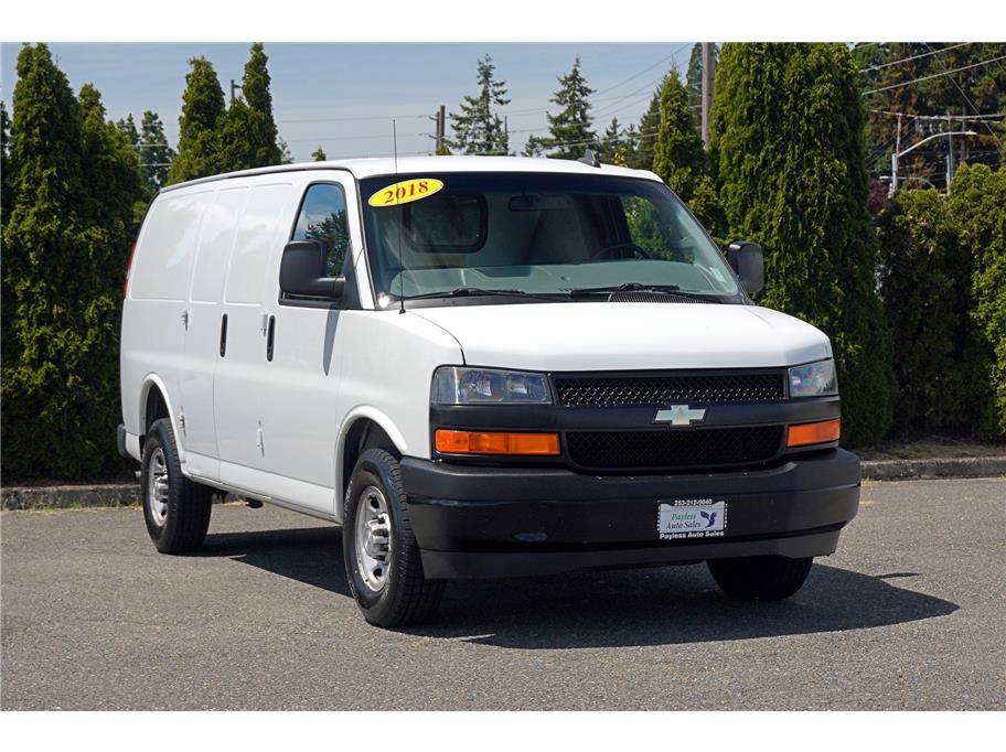 2018 Chevrolet Express Cargo Van Base — Cargo Van — 87,909 mi — Lakewood, WA