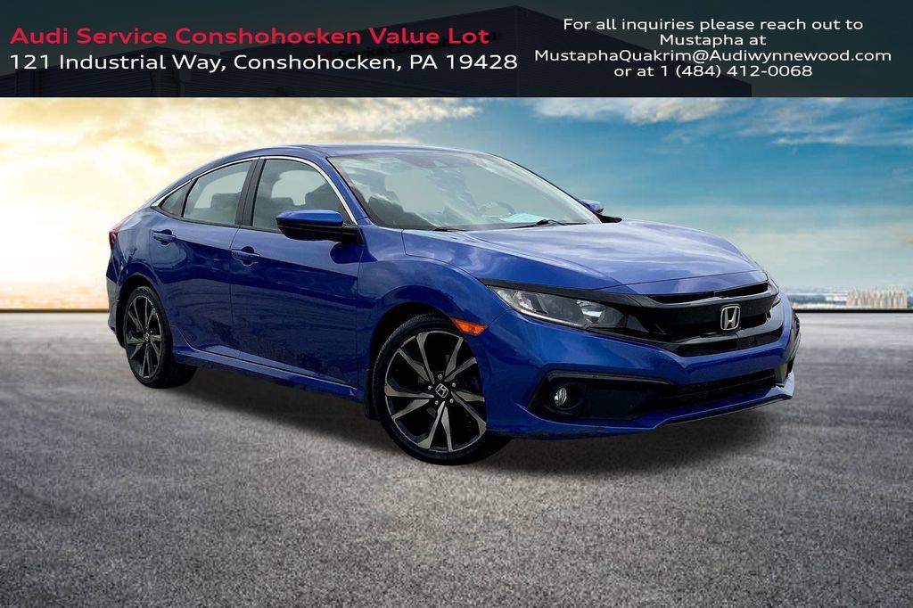 2019 Honda Civic Sport — Sedan — 68,884 mi — Wynnewood, PA