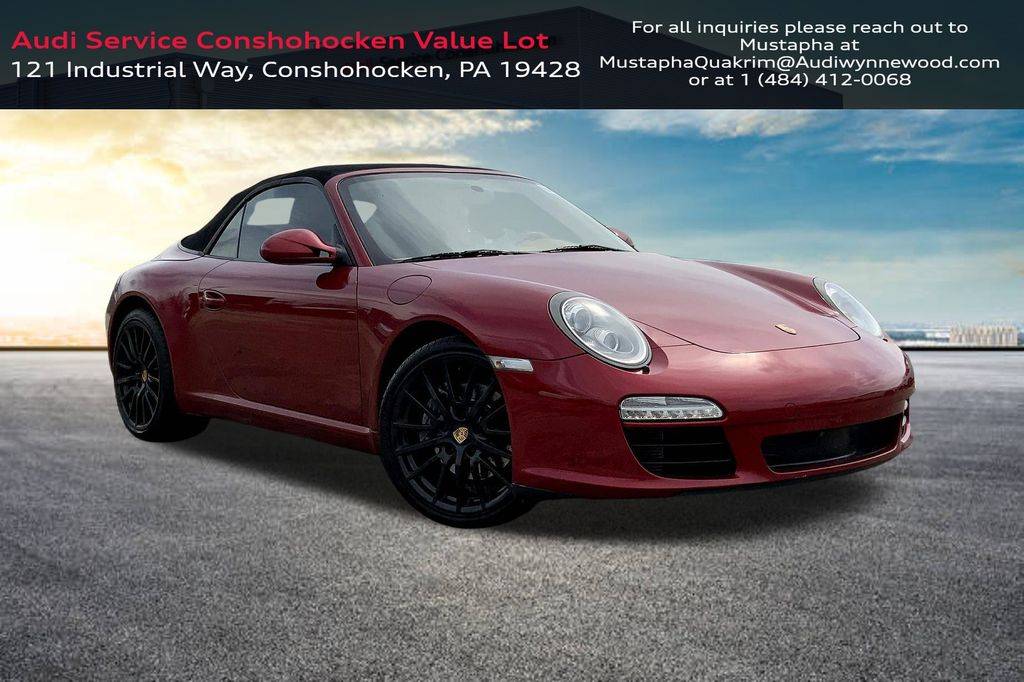 2009 Porsche 911 Carrera — Convertible — 77,516 mi — Wynnewood, PA