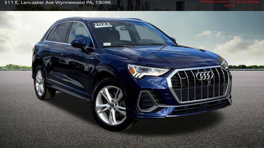 2022 Audi Q3 S line Premium Plus — SUV — 17,615 mi — Wynnewood, PA