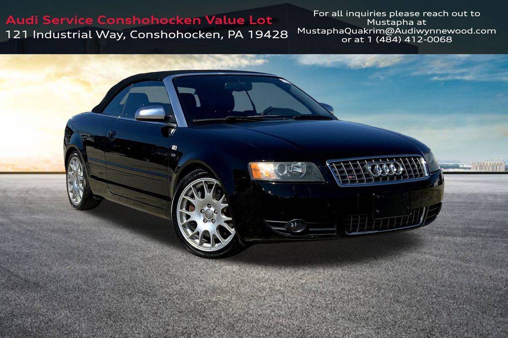 2006 Audi S4 Standard — Convertible — 76,409 mi — Wynnewood, PA