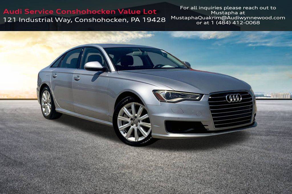 2016 Audi A6 Premium Plus — Sedan — 119,544 mi — Wynnewood, PA