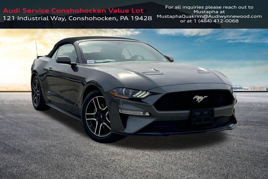 2018 Ford Mustang EcoBoost Premium — Convertible — 56,672 mi — Wynnewood, PA