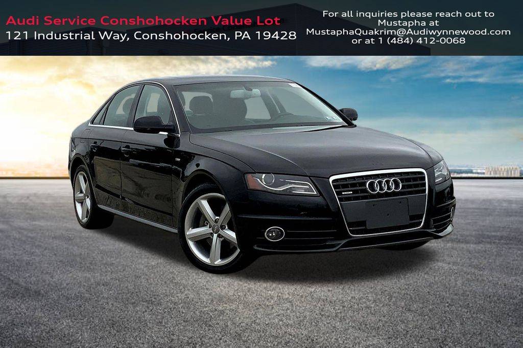 2012 Audi A4 Premium Plus — Sedan — 105,022 mi — Wynnewood, PA