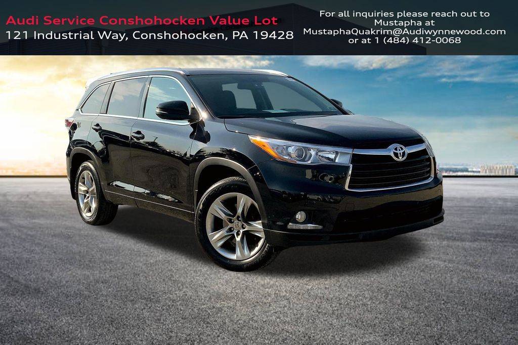2015 Toyota Highlander Limited — SUV — 119,753 mi — Wynnewood, PA