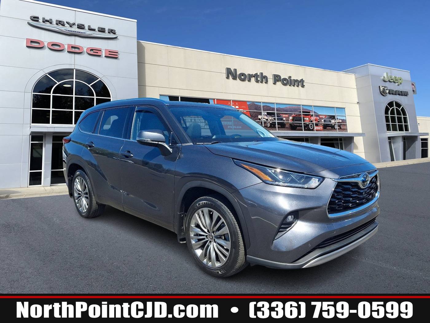 2020 Toyota Highlander Platinum — SUV — 56,815 mi — Winston Salem, NC