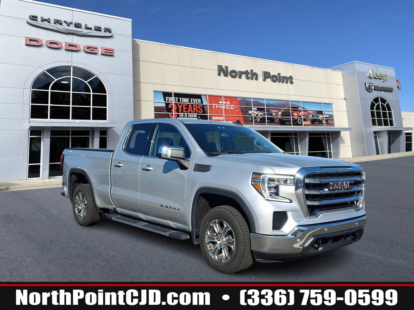 2021 GMC Sierra 1500 SLE — Pickup Truck — 105,298 mi — Winston Salem, NC