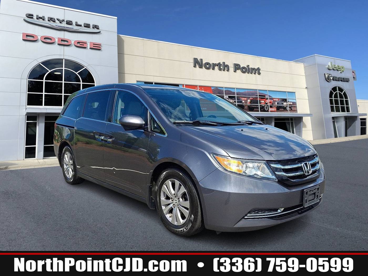 2017 Honda Odyssey EX-L — Minivan — 105,109 mi — Winston Salem, NC