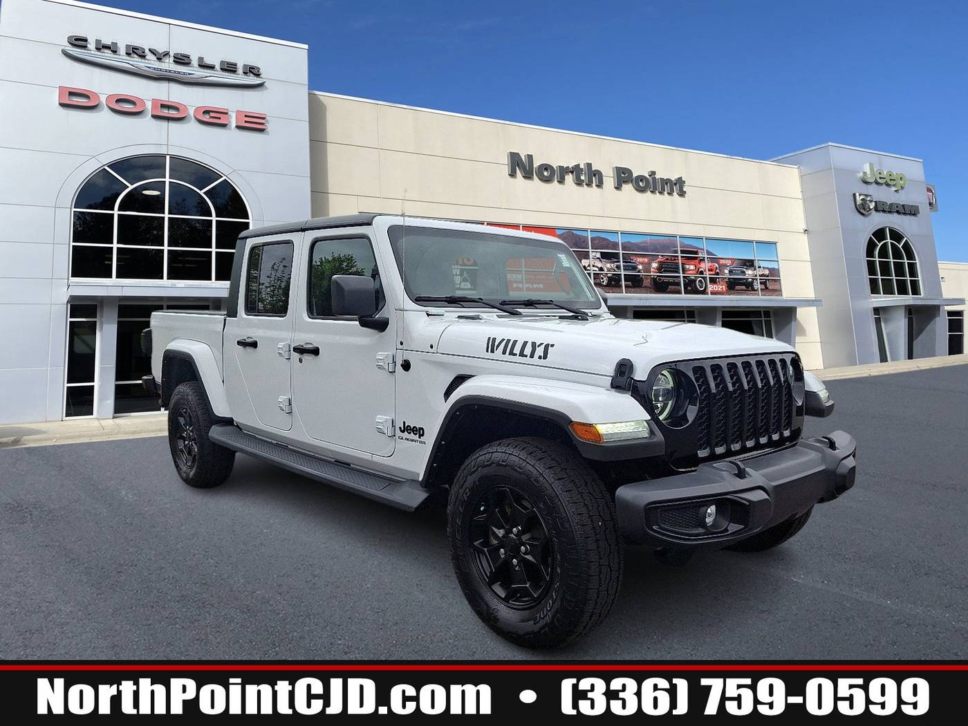 2021 Jeep Gladiator Willys — Pickup Truck — 55,333 mi — Winston Salem, NC