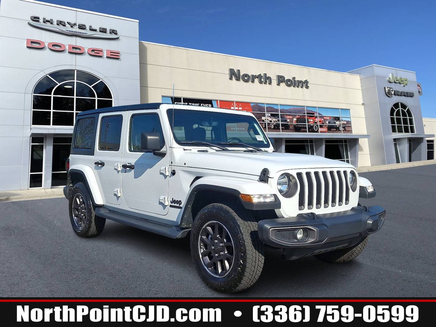 2021 Jeep Wrangler 80th Anniversary — SUV — 52,837 mi — Winston Salem, NC