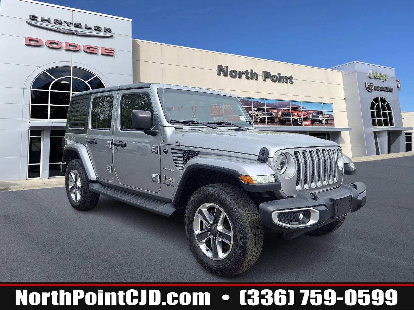 2020 Jeep Wrangler Sahara — SUV — 89,481 mi — Winston Salem, NC