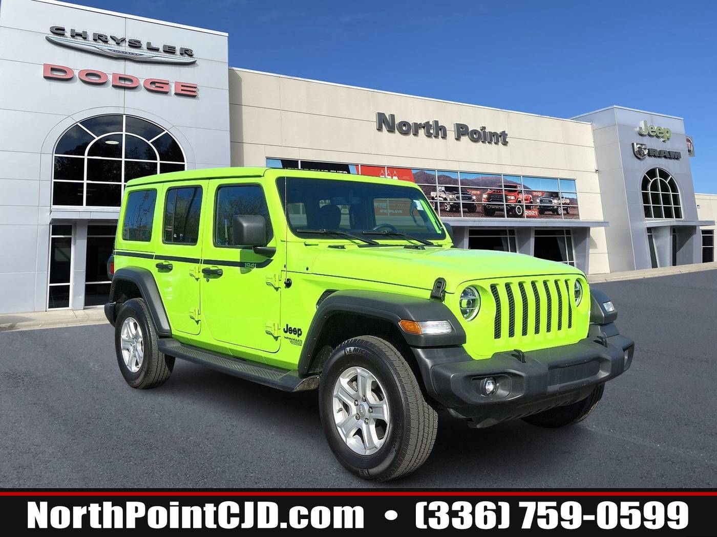 2021 Jeep Wrangler Sport S — SUV — 22,001 mi — Winston Salem, NC
