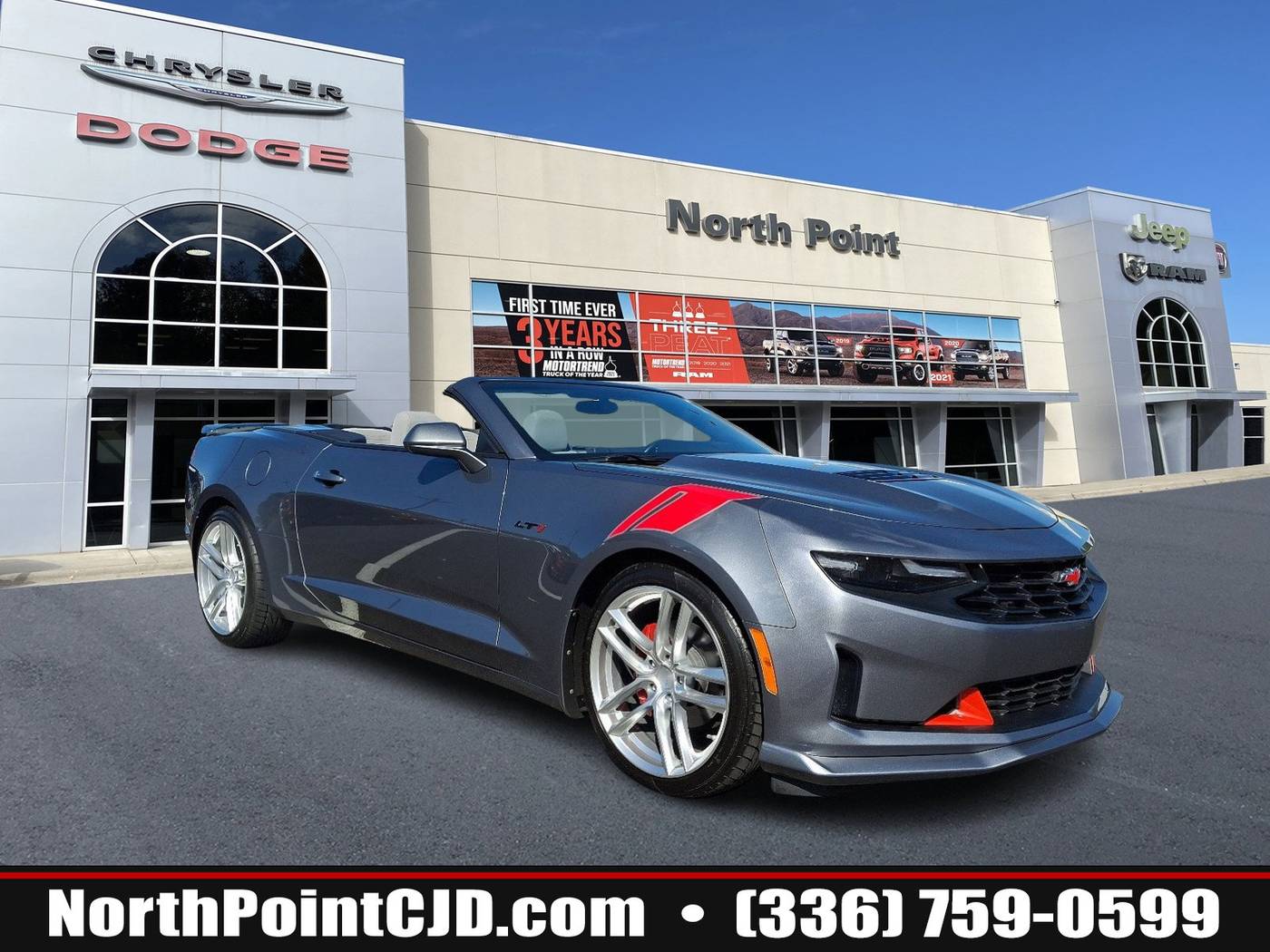 2020 Chevrolet Camaro LT1 — Convertible — 6,701 mi — Winston Salem, NC